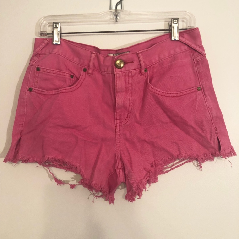 Free People Denim Cutoffs